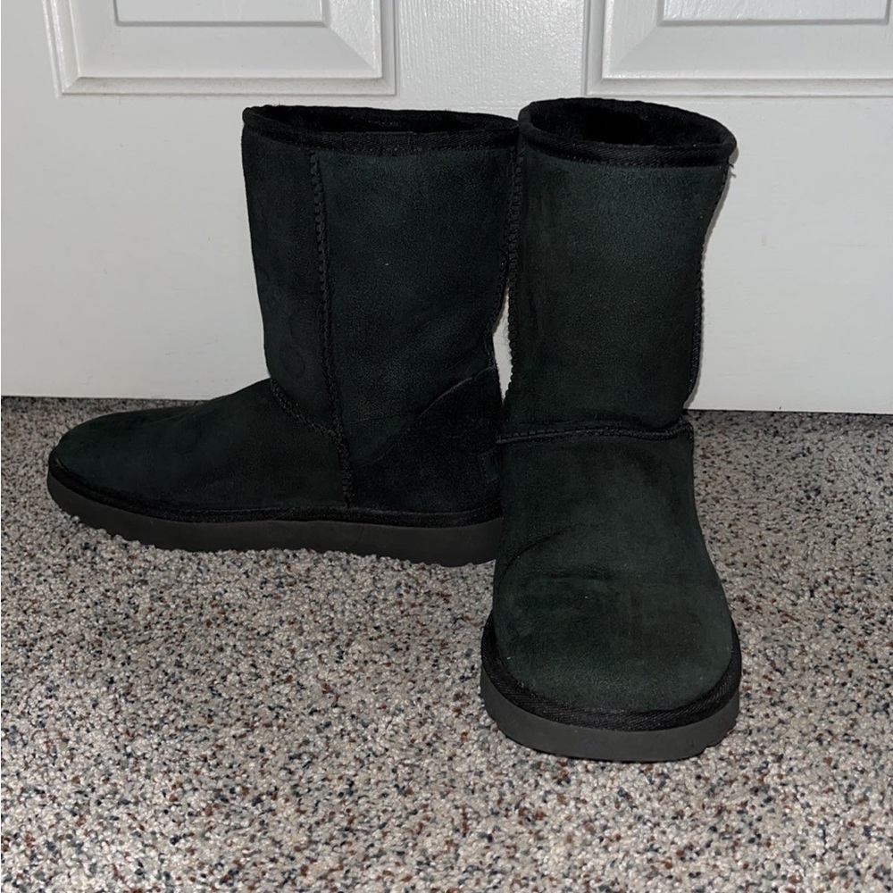 Black Low Cut Ugg Boots